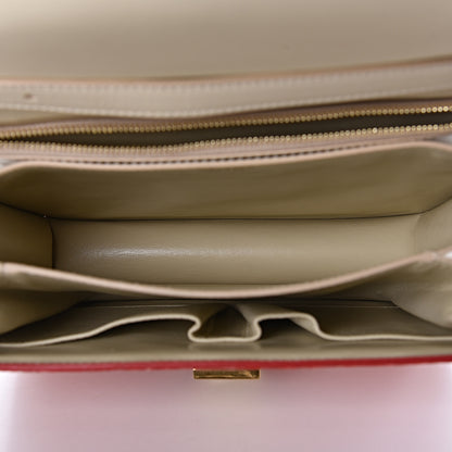 Celine Watersnake Medium Classic Box Red 5 of 10
