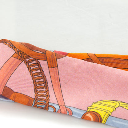 Hermes Silk Eperon d'Or Twilly 6 of 6