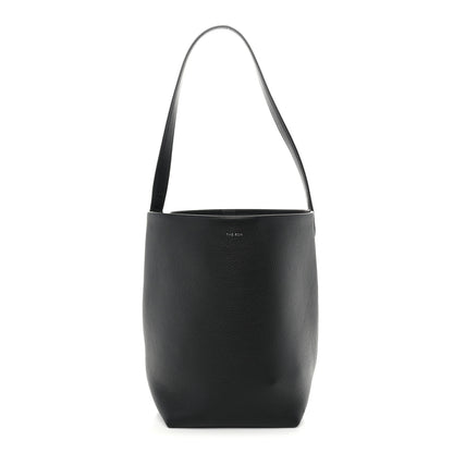 The Row Grained Calfskin Medium N/S Park Tote Black 1 of 8
