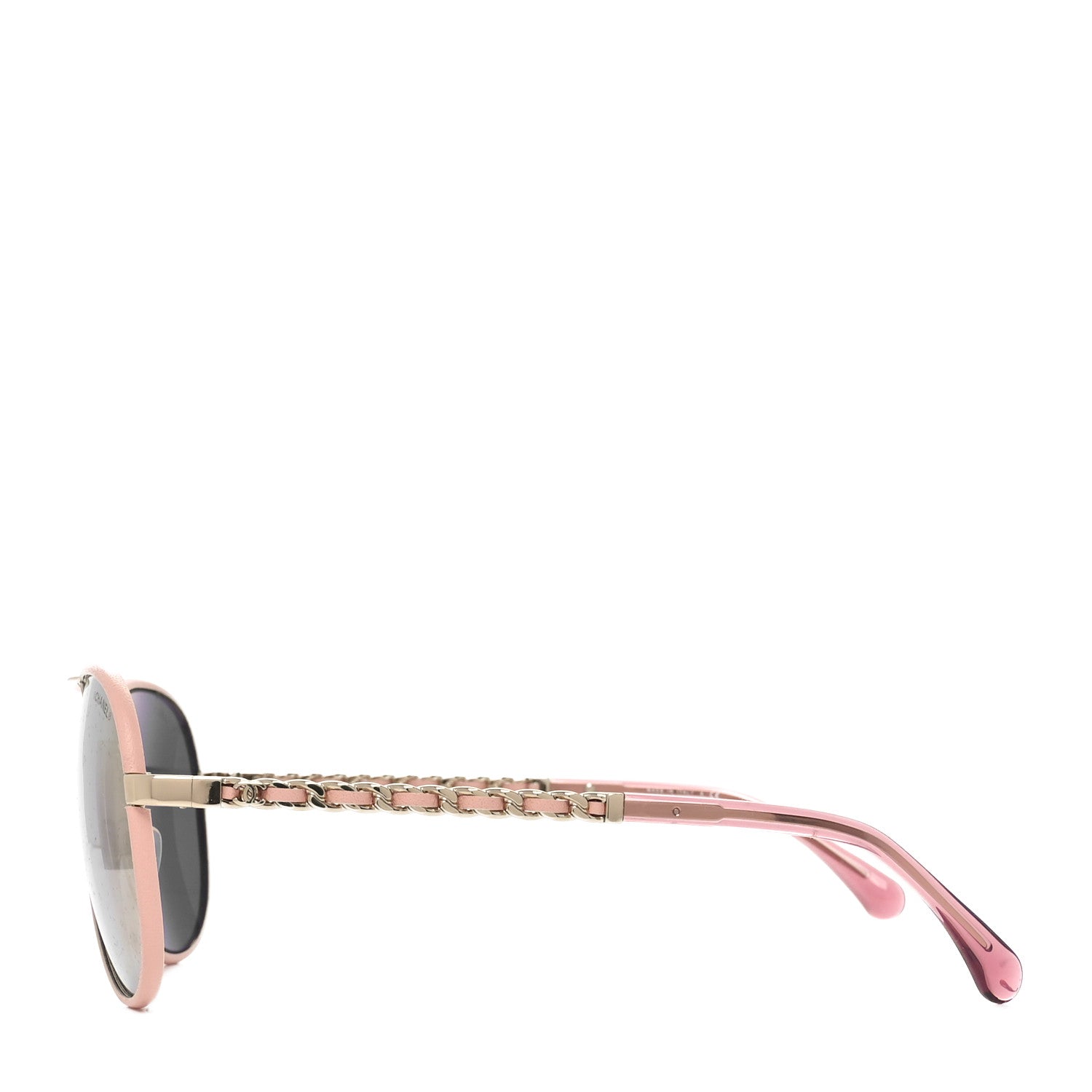 Chanel Pilot Winter Sunglasses 4219-Q Light Pink 1696320
