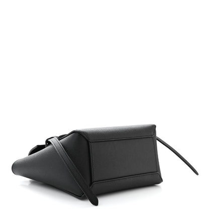 Celine Grained Calfskin Nano Belt Bag Black 4 of 10