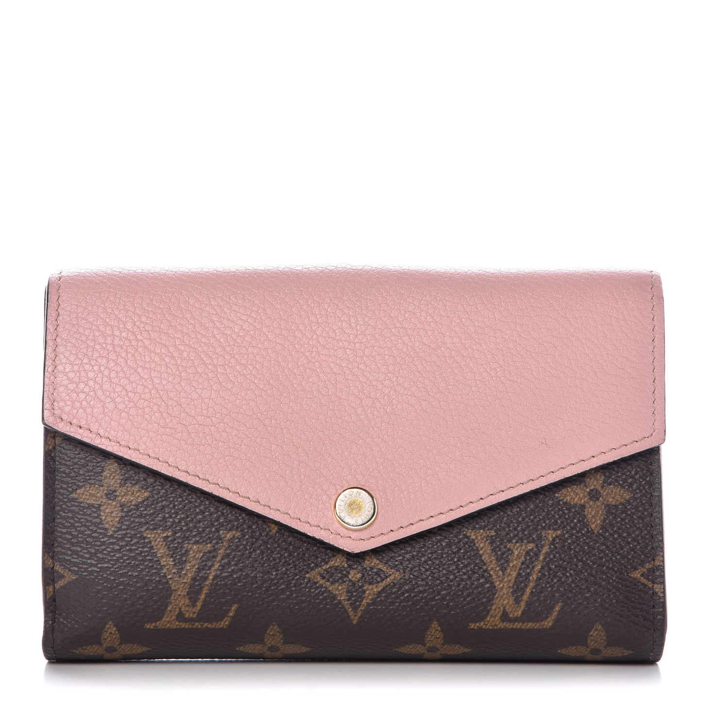Monogram Pallas Compact Wallet Rose Poudre