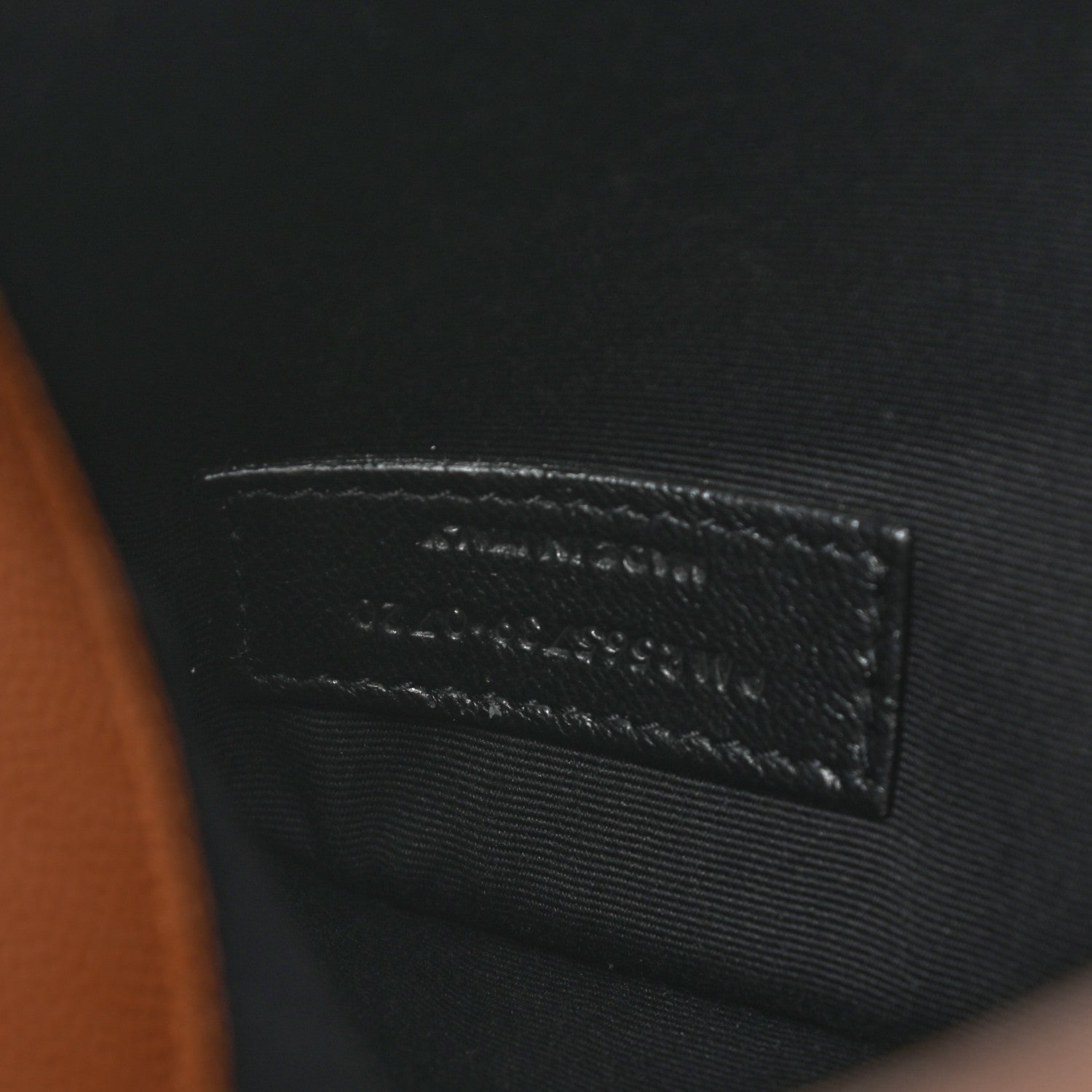 Saint Laurent Grain De Poudre Uptown Pouch Brick 7 of 8