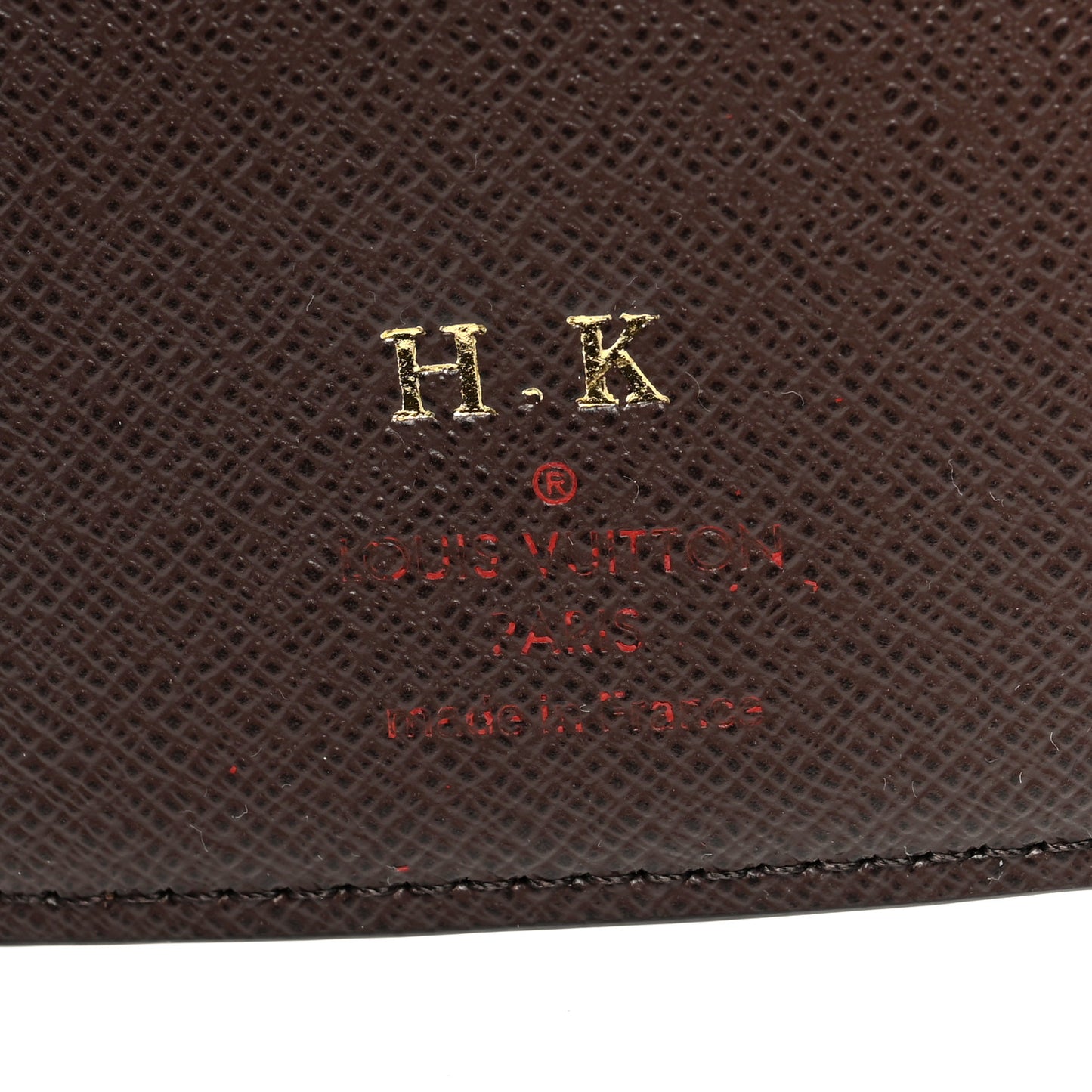 Damier Ebene Small Ring Agenda Cover