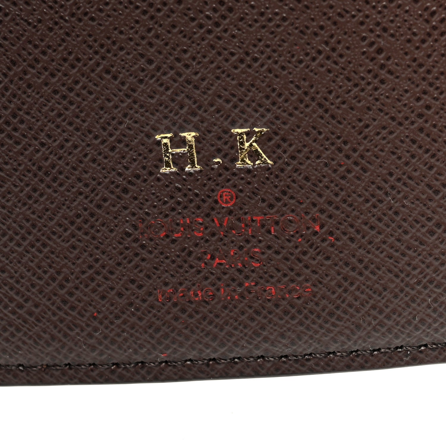 Louis Vuitton Damier Ebene Small Ring Agenda Cover 6 of 6