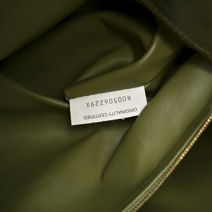 Bottega Veneta Calfskin Intrecciato Large Hop Matcha 7 of 10