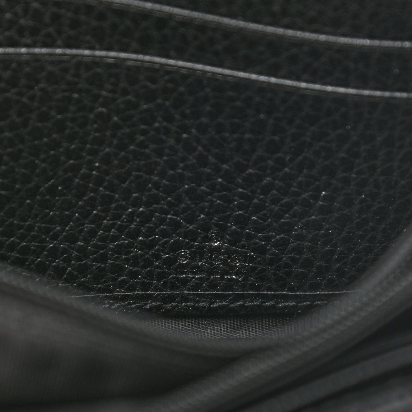 Calfskin Garden Continental Wallet Black