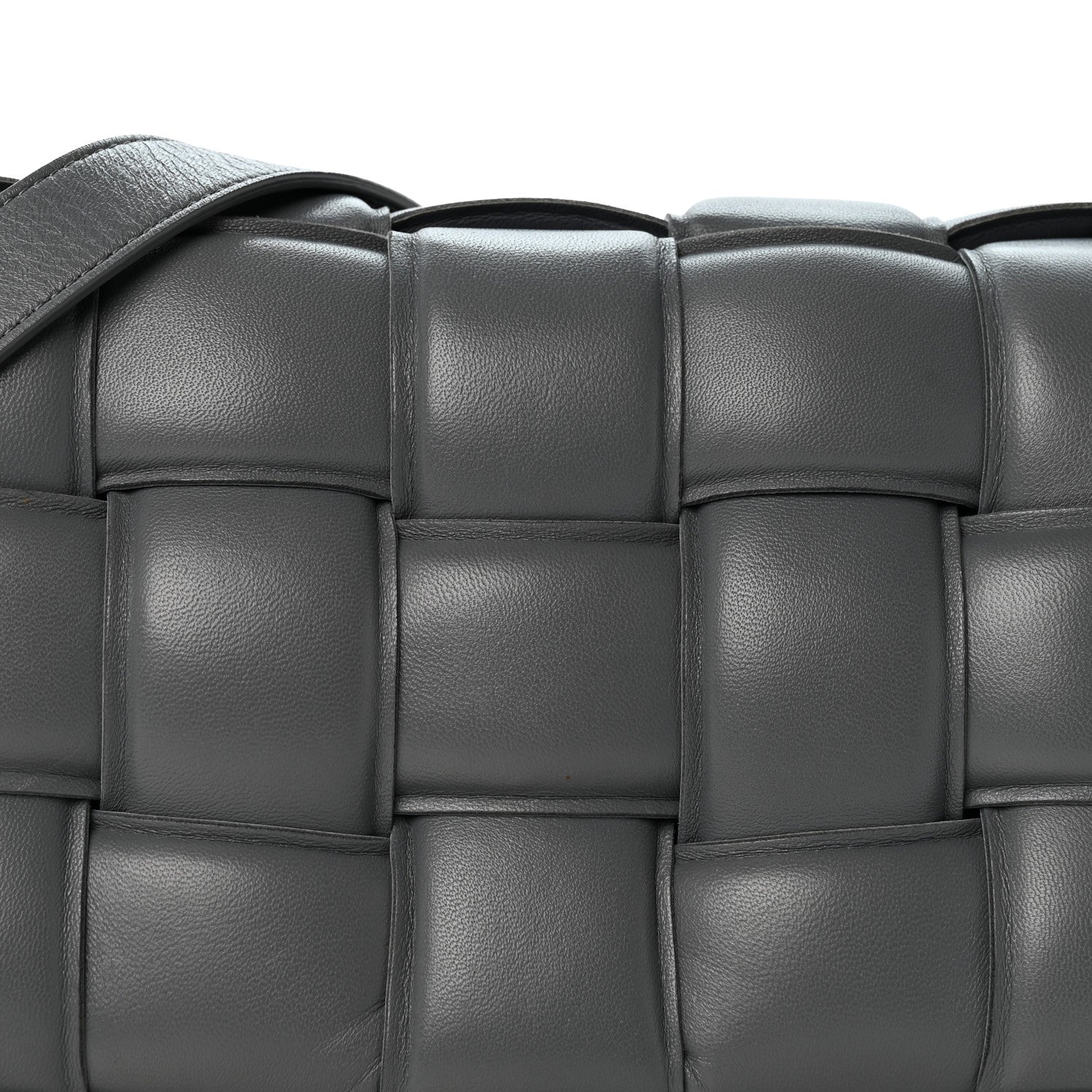 Bottega Veneta Nappa Maxi Intreccio Padded Cassette Crossbody Bag Thunder 8 of 14