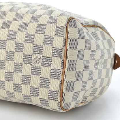 Louis Vuitton Damier Azur Speedy 25 6 of 9