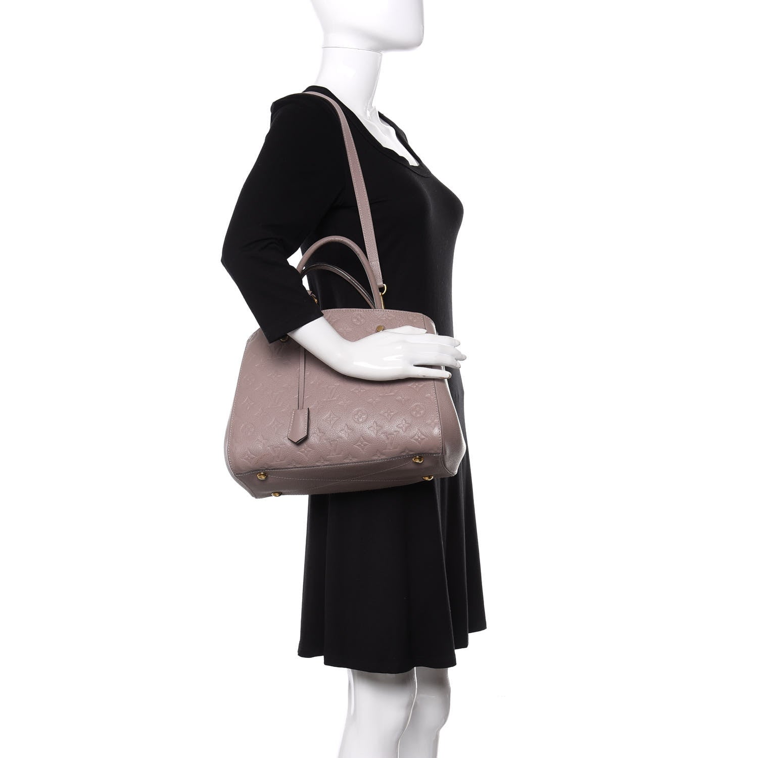 Louis Vuitton Empreinte Montaigne MM Mastic 2 of 19