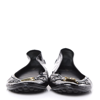 Louis Vuitton Patent Calfskin Oxford Loafers 42 Black 2 of 10