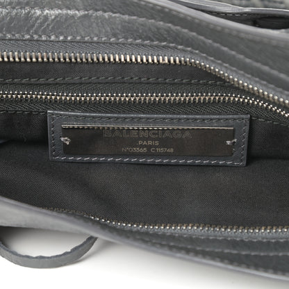 Balenciaga Agneau Classic Silver Hardware City Gris Fossile 6 of 10
