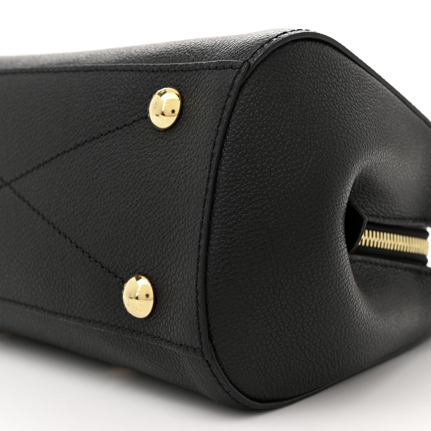 Louis Vuitton Empreinte Monogram Giant Montaigne BB Black Beige 10 of 12