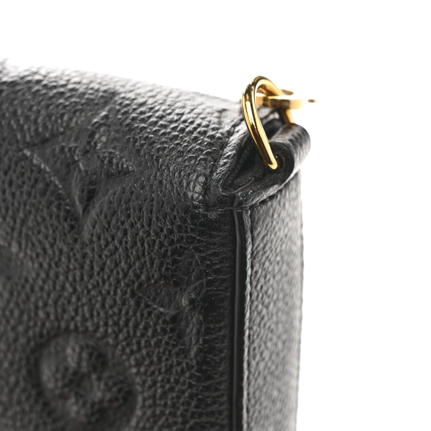 Louis Vuitton Empreinte Pochette Felicie Chain Wallet Black 12 of 13