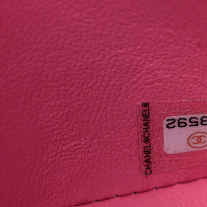 Chanel Caviar Quilted Medium Double Flap Pink 7 of 10