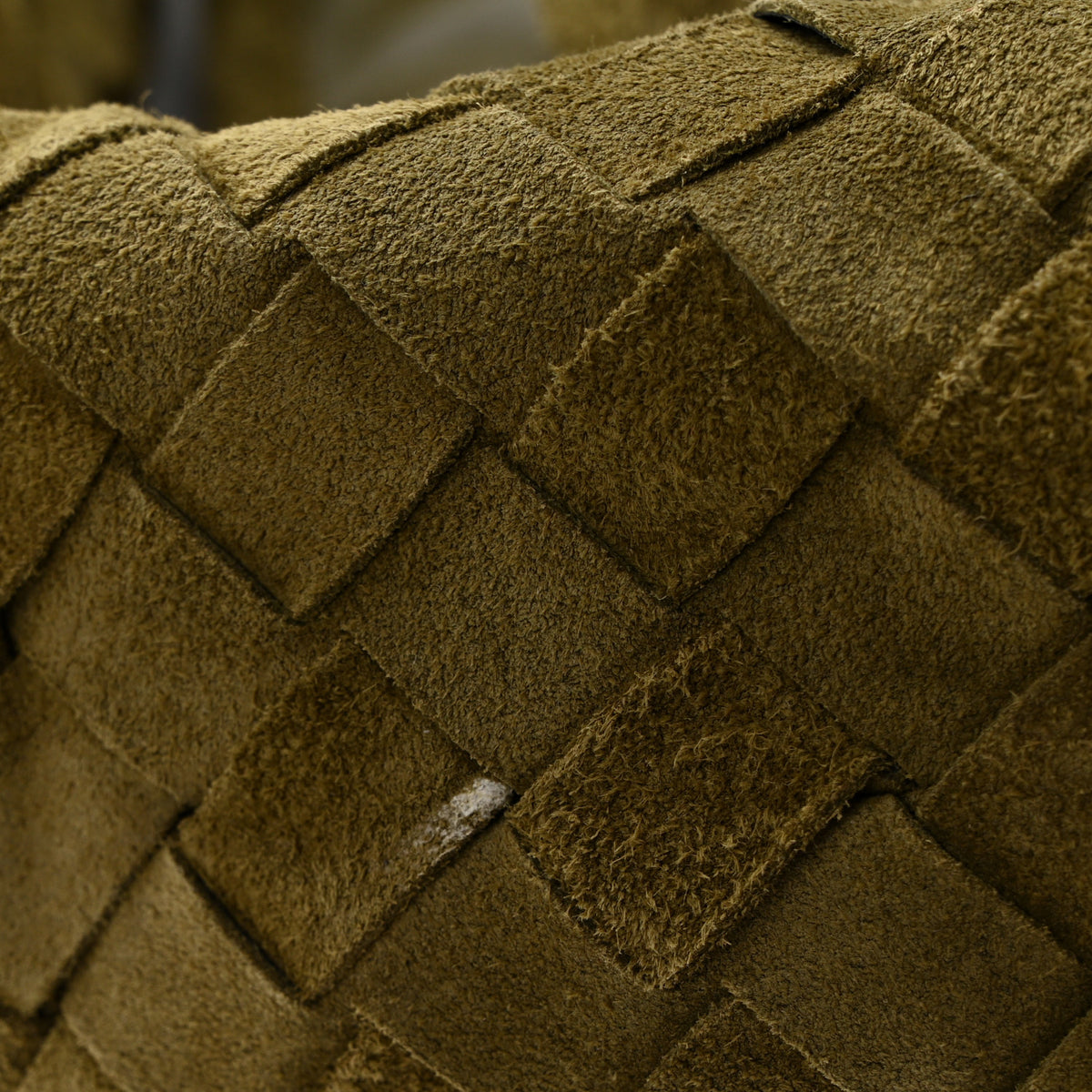 Suede Intrecciato Large Hop Mud