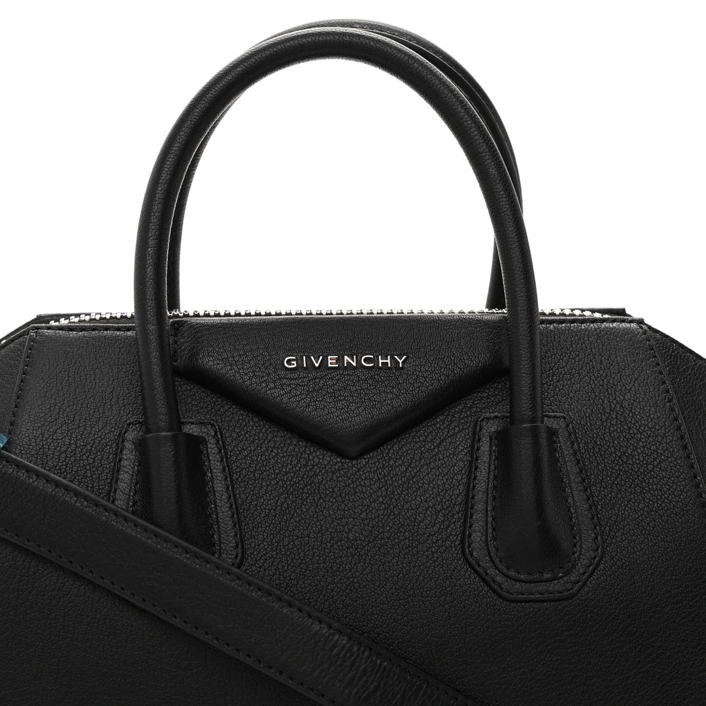 Sugar Goatskin Medium Antigona Black