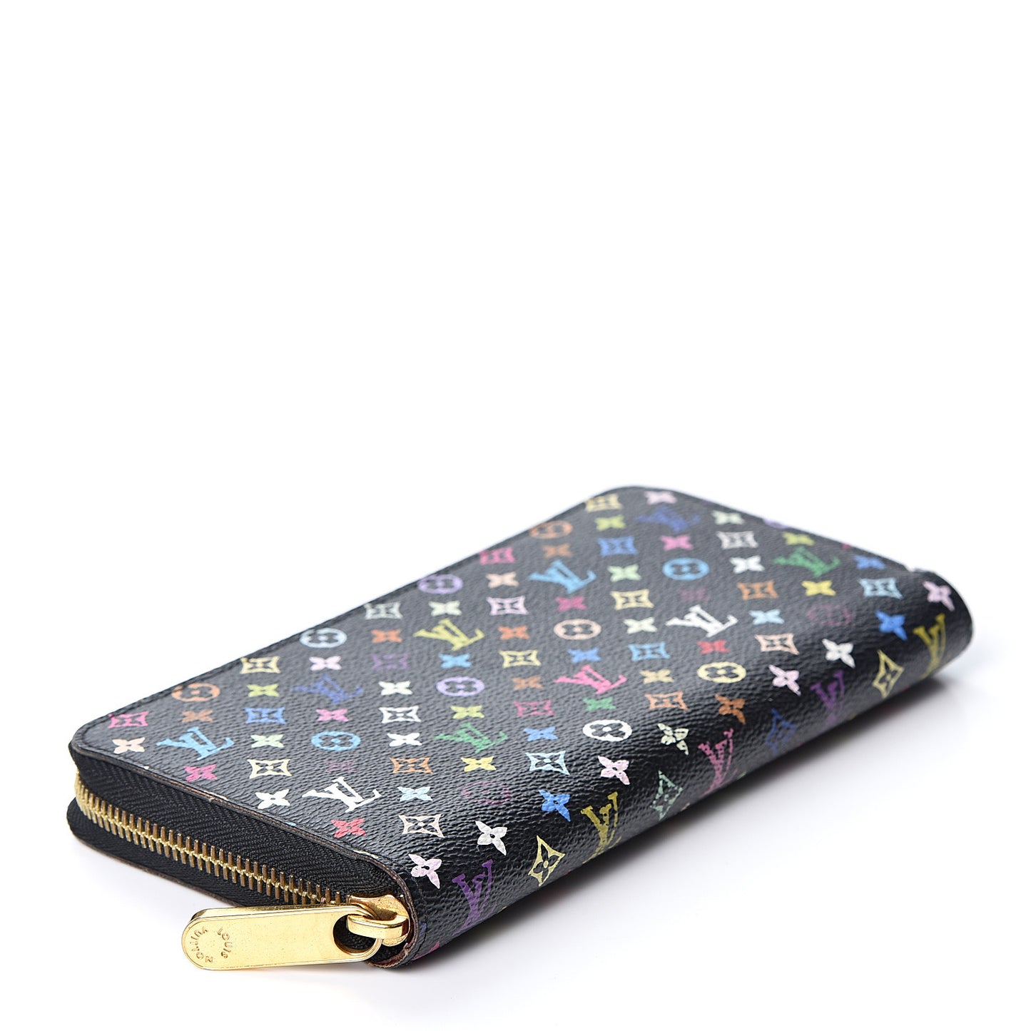 Monogram Multicolor Zippy Wallet Black Grenade