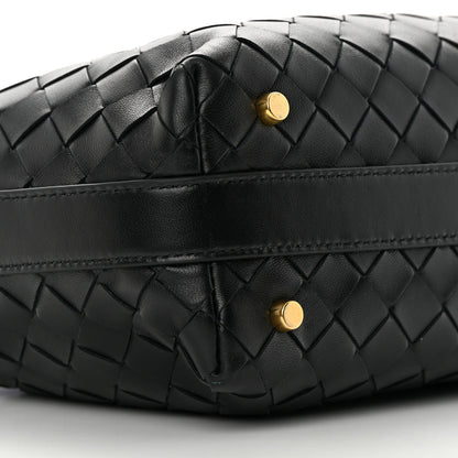Bottega Veneta Calfskin Nappa Intrecciato Mini Wallace Black 9 of 13