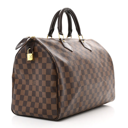 Louis Vuitton Damier Ebene Speedy 35 3 of 11