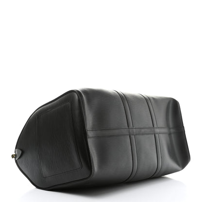 Louis Vuitton Epi Keepall 50 Black 3 of 11