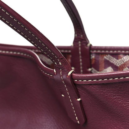 Goyard Goyardine Reversible Anjou PM Burgundy 17 of 17