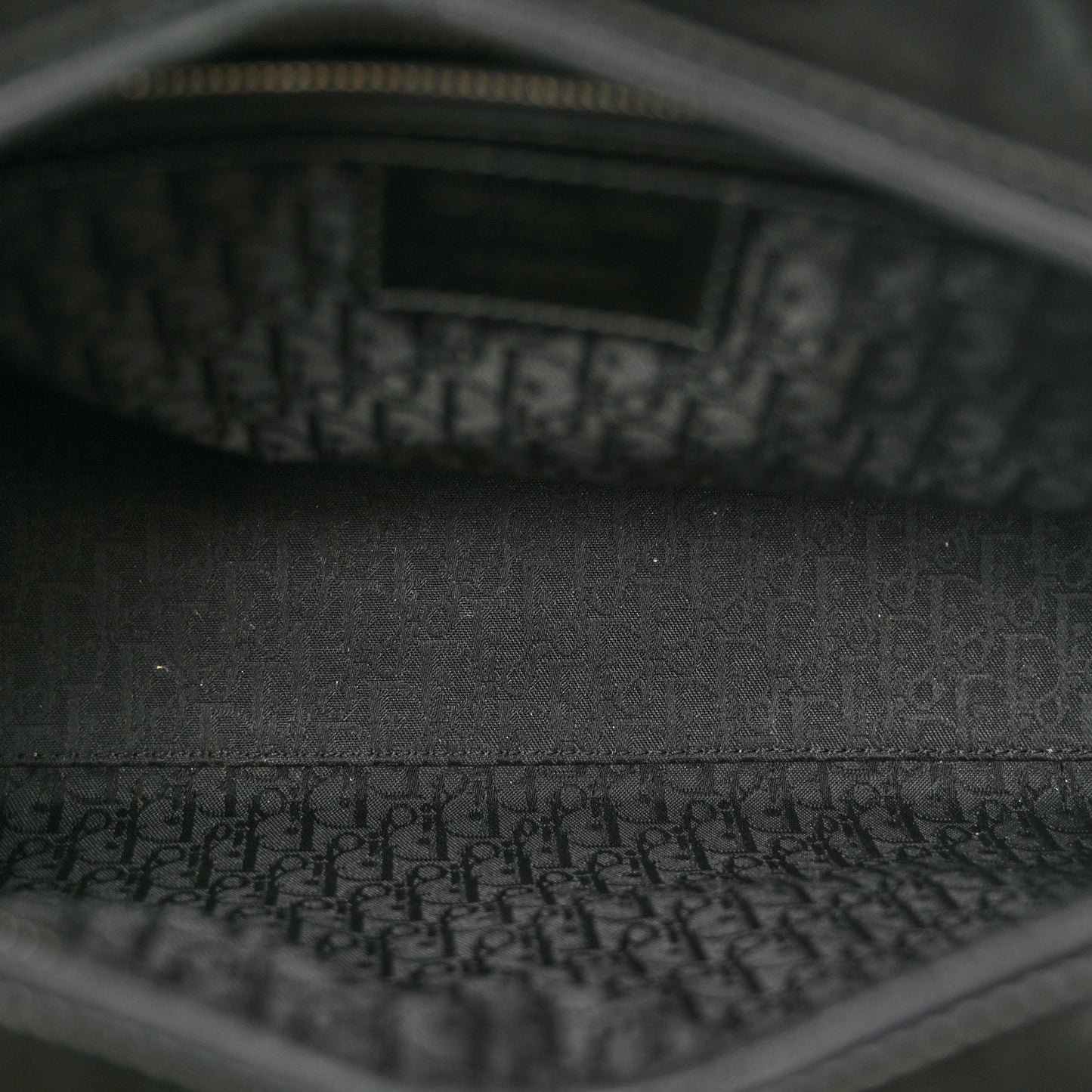 Patent Cannage Large Lady Dior Black