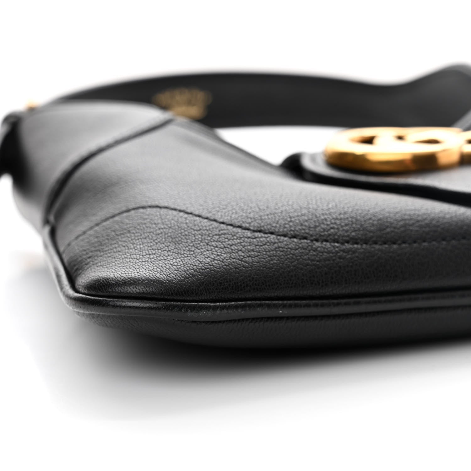 Gucci Goatskin Small GG Aphrodite Shoulder Bag Black 8 of 10
