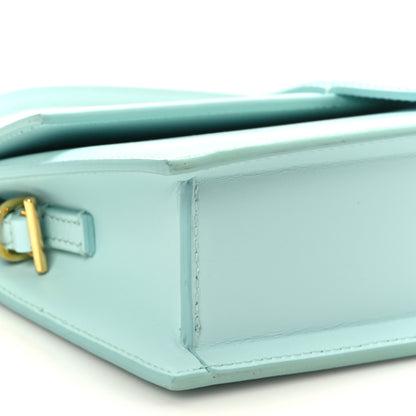 Jacquemus Smooth Calfskin Le Bambino Long Light Turquoise 7 of 8