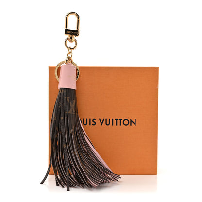 Louis Vuitton Monogram Tassel Bag Charm Pink 4 of 4