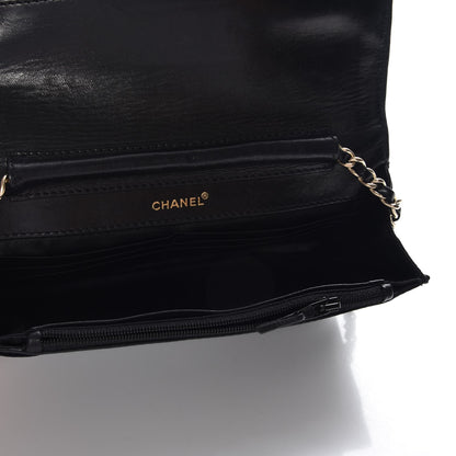 Chanel Nylon Travel Wallet On Chain WOC Black 5 of 9