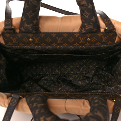 Louis Vuitton Nylon Monogram Giant Onthego GM Beige 5 of 10
