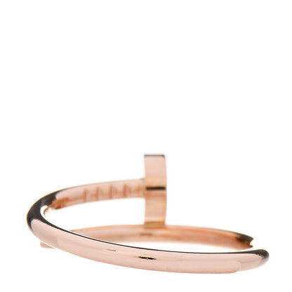 Cartier 18K Pink Gold Small Juste Un Clou Ring 51 5.75 2 of 5