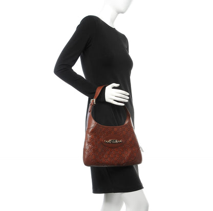 Gucci Guccissima Punch Hobo Brown 2 of 8