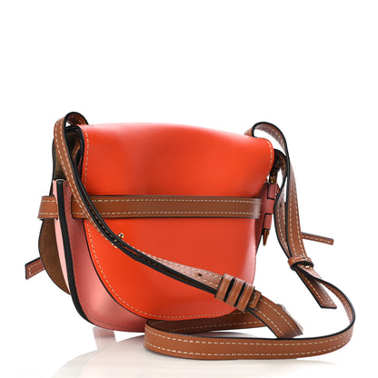Loewe Calfskin Small Gate Crossbody Bag Orange Blossom 3 of 16