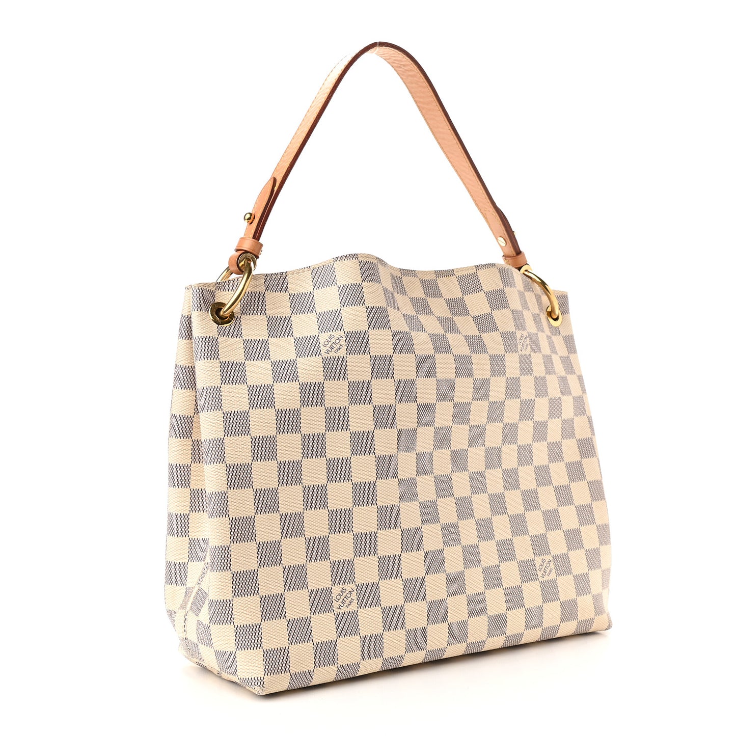 Damier Azur Graceful PM Rose Ballerine