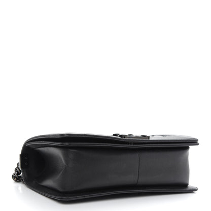 Chanel Caviar Quilted Medium Boy Flap So Black 4 of 9