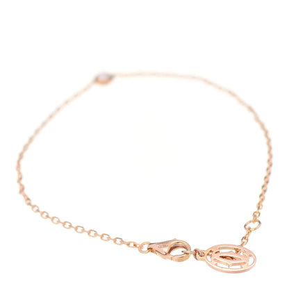 Cartier 18K Pink Gold Diamond SM D'Amour Bracelet 3 of 6