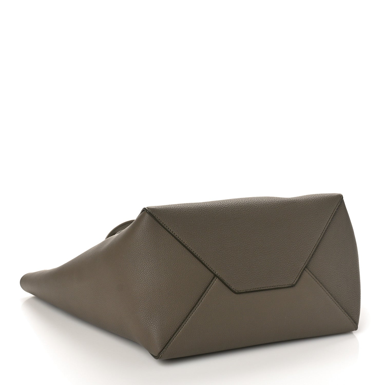 Celine Soft Grained Calfskin Small Belt Cabas Phantom Taupe 4 of 8