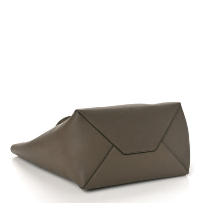 Celine Soft Grained Calfskin Small Belt Cabas Phantom Taupe 4 of 8