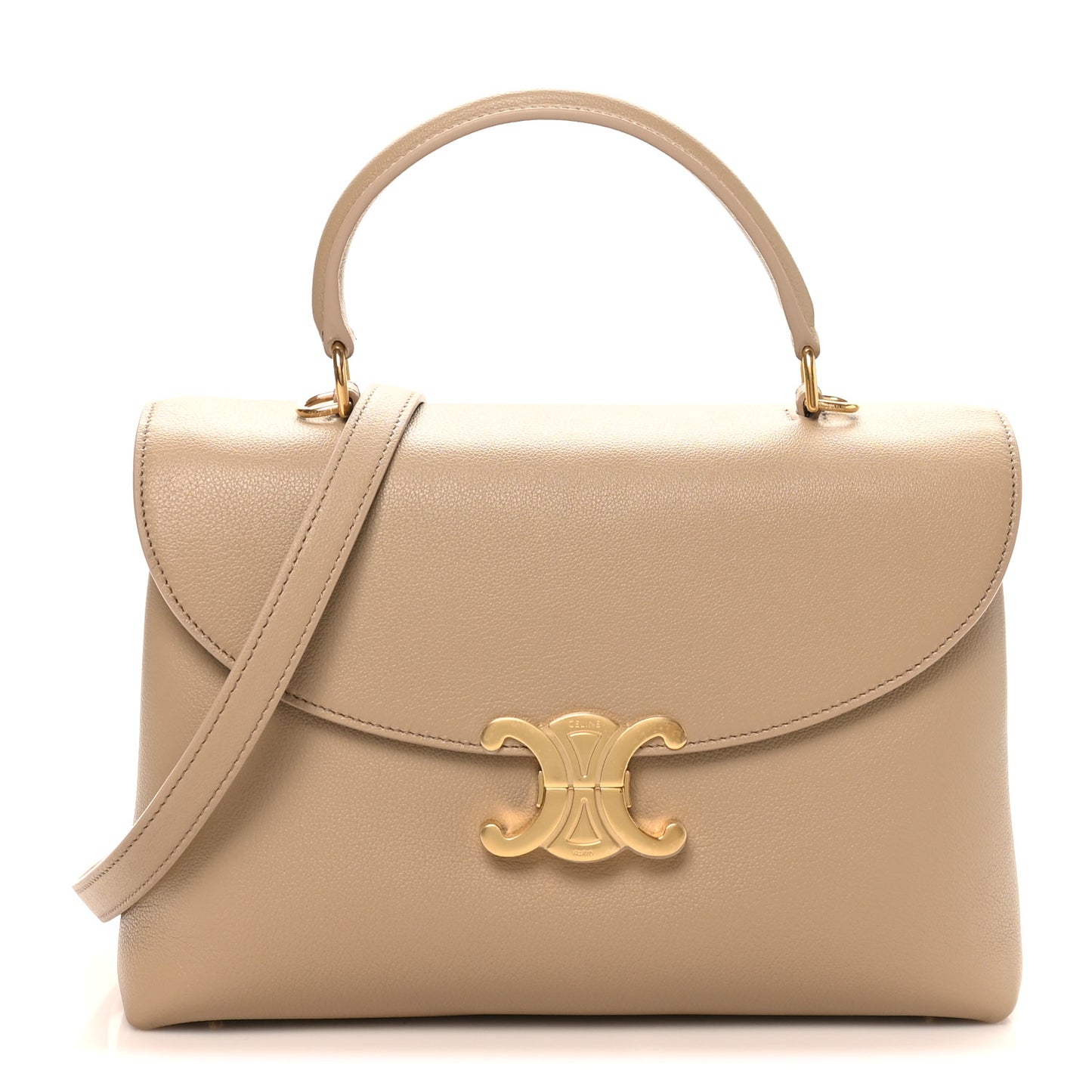 Supple Grained Calfskin Medium Nino Safari