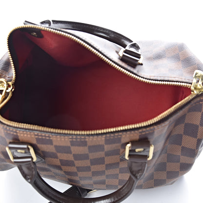Louis Vuitton Damier Ebene Speedy Bandouliere 30 5 of 10