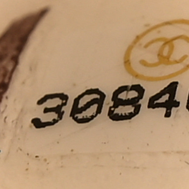 Caviar Quilted Medium Double Flap White