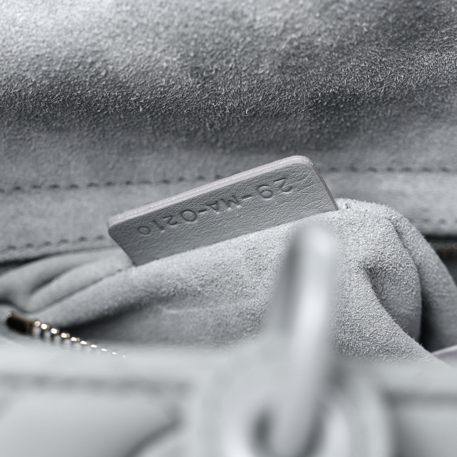 Christian Dior Ultra Matte Calfskin Cannage Large Lady Dior Grey Stone 7 of 9