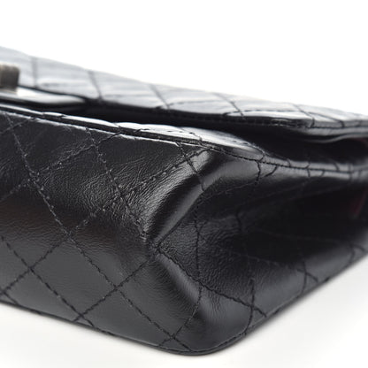 Chanel Aged Calfskin Quilted 2.55 Reissue 225 Flap Black 9 of 11