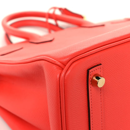 Hermes Epsom BIRKIN 30 Rose Jaipur 11 of 12