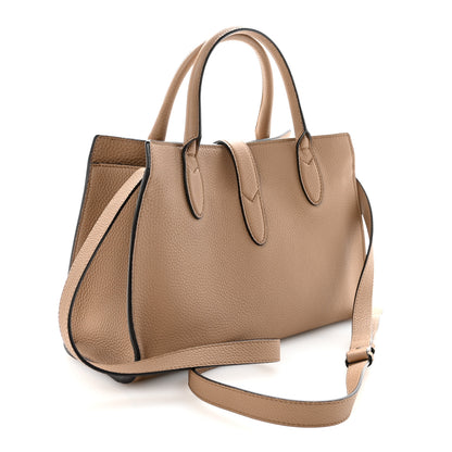 Gucci Soft Calfskin Small Jackie Top Handle Bag Taupe 3 of 10