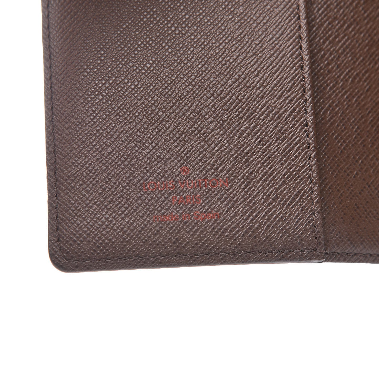 Damier Ebene Small Ring Agenda Cover