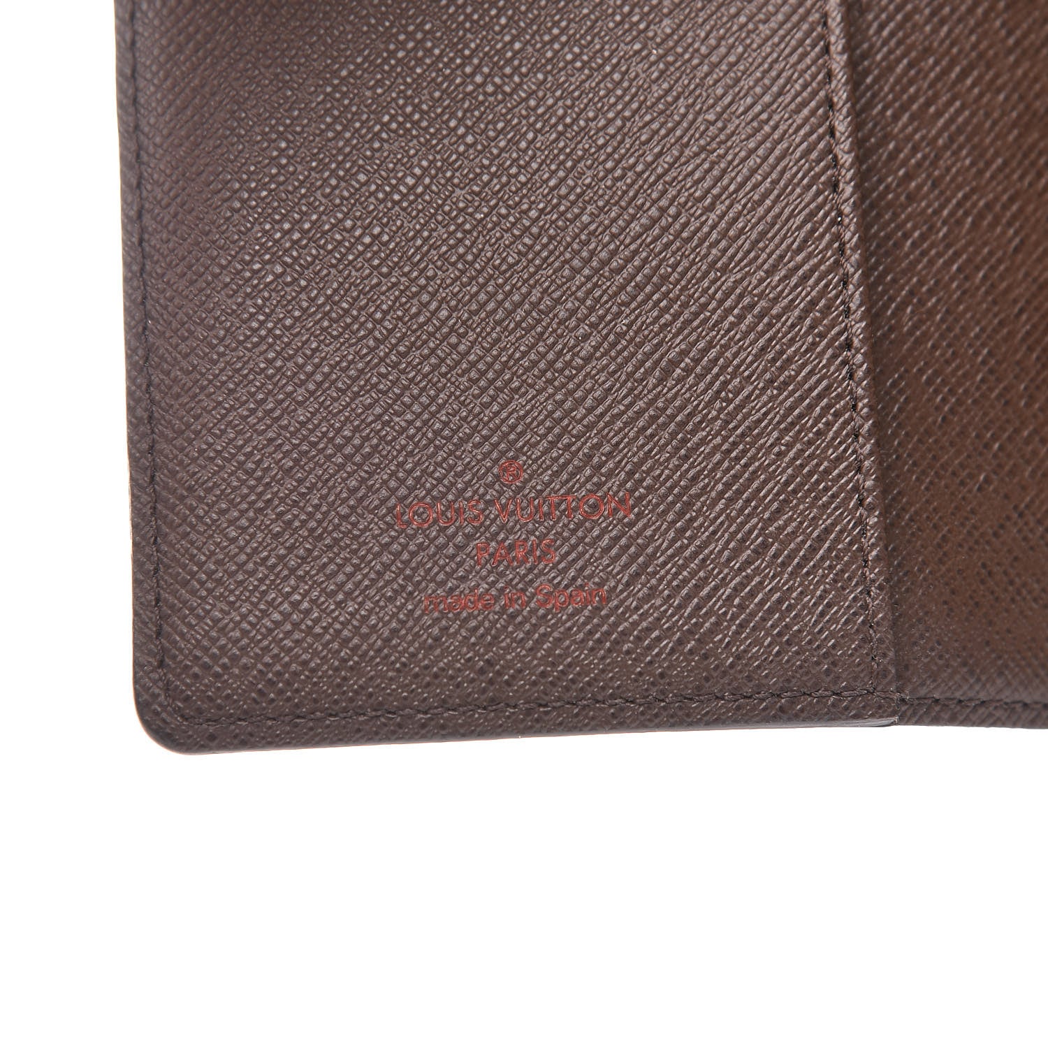 Louis Vuitton Damier Ebene Small Ring Agenda Cover 6 of 8