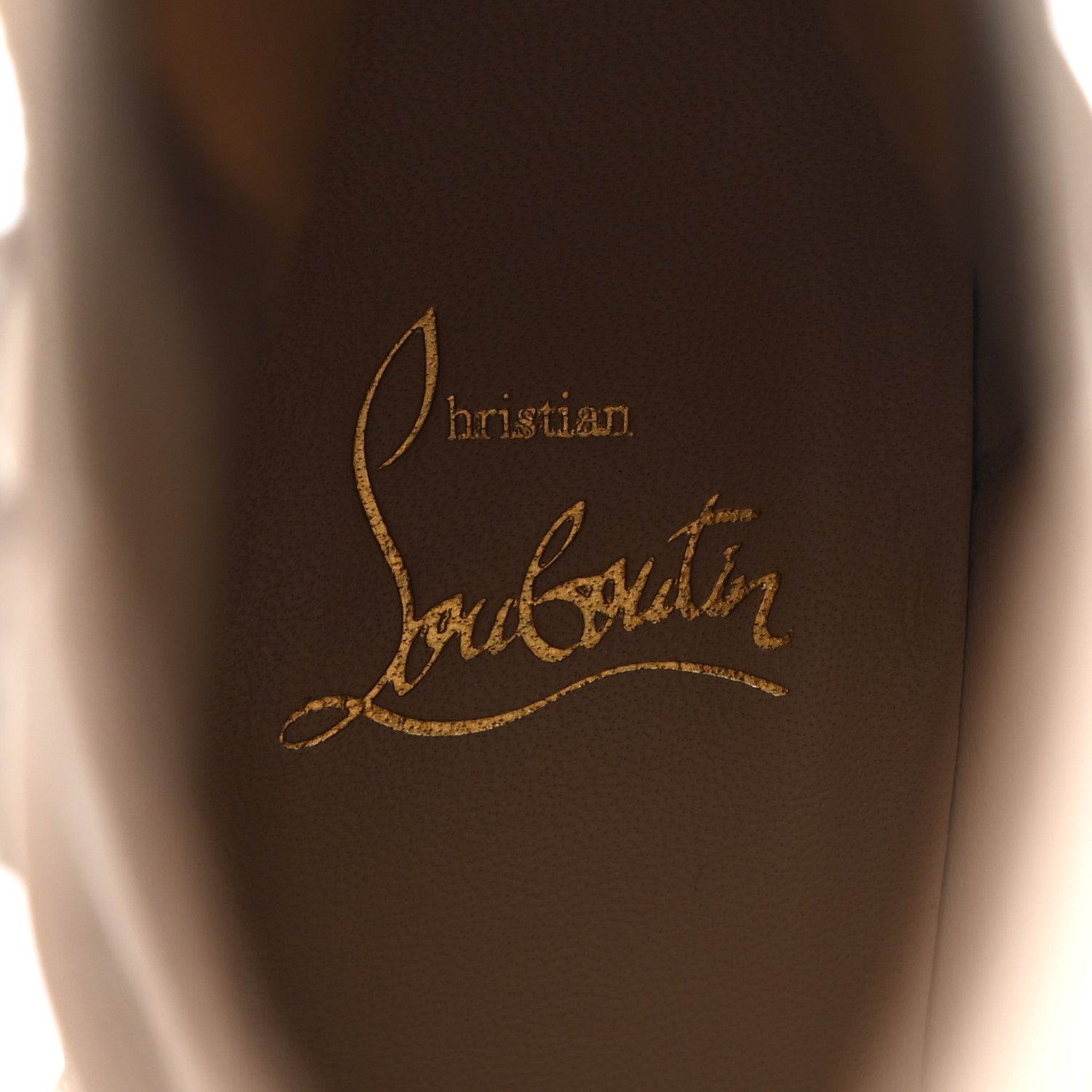Christian Louboutin Suede CL Chelsea 70 Booty 35.5 Roca 6 of 8